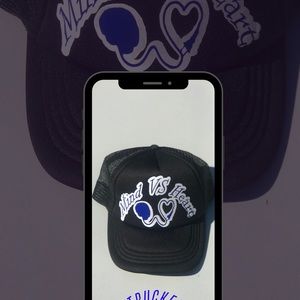 Mind vs Heart Trucker hat